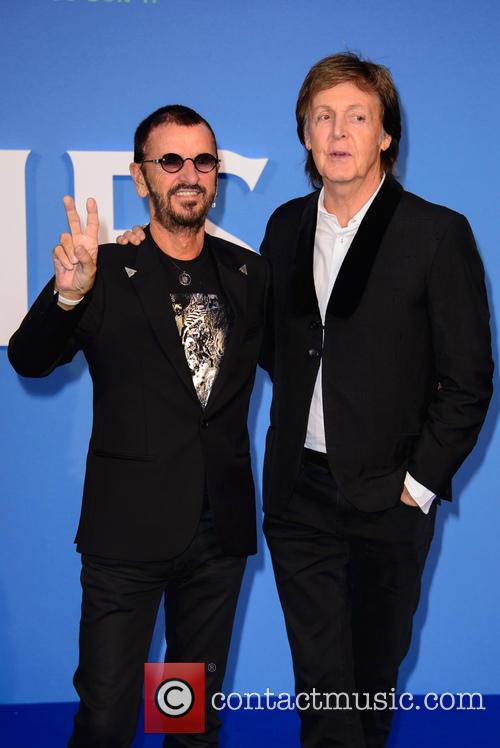 Ringo Starr and Paul Mccartney